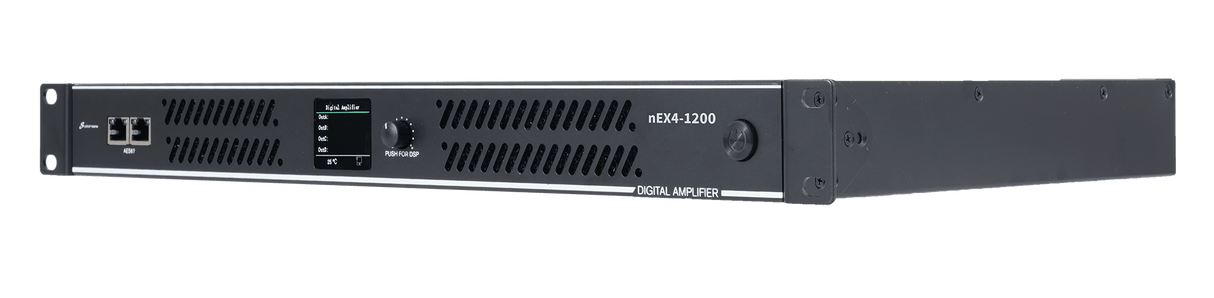 Studiomaster nEX4-1800 AES67 Networked 4-Channel Power Amplifier