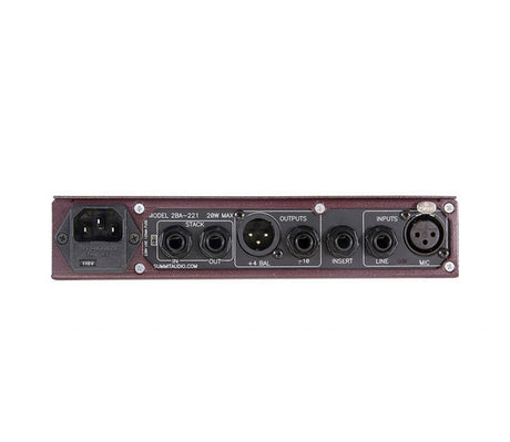 Summit Audio 2BA-221 Microphone and Line Preamplifier