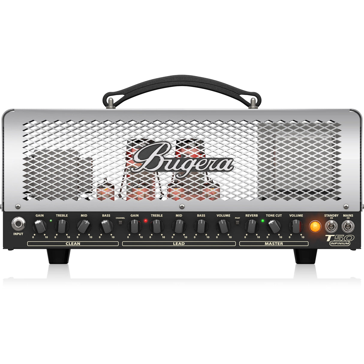 Bugera T50 Infinium 50W 2-Channel Tube Guitar Amplifier Head