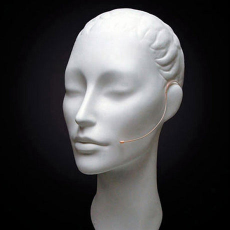 Countryman E6 Directional Earset Mic for General Speaking E6DW5T2SL - Tan 2mm Shure Transmitter