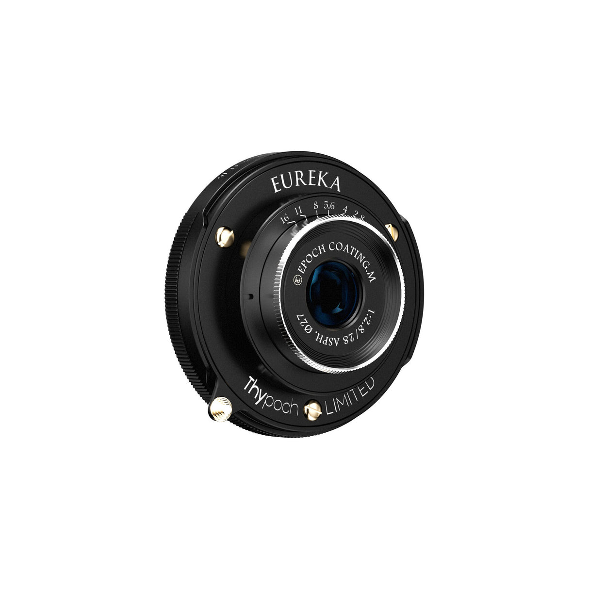 Thypoch Eureka 28mm f/2.8 ASPH Full-Frame Brass Pancake Prime Lens