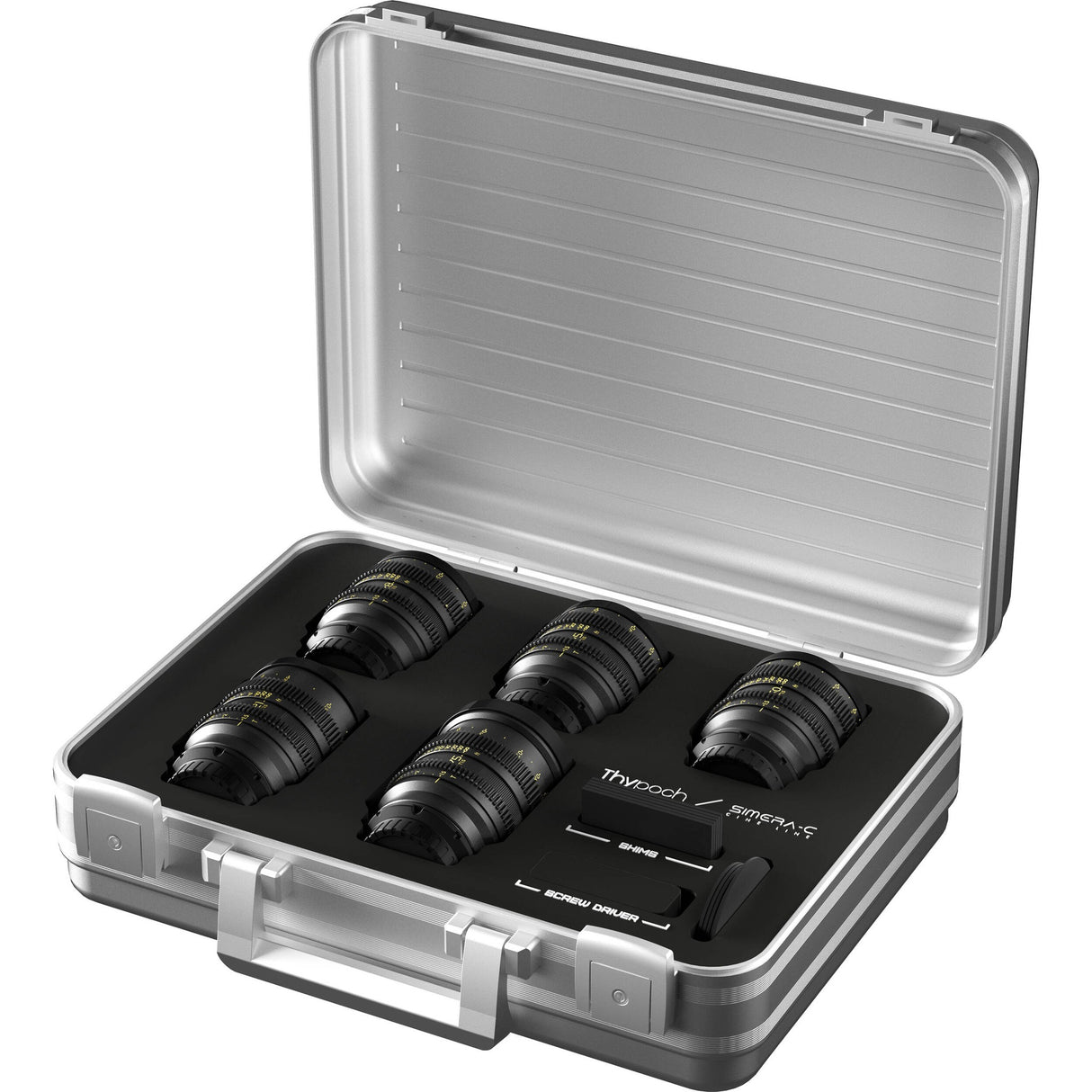 Thypoch Simera-C 5-Lens Cine Kit 21/28/35/50/75mm T1.5 Full-Frame Primes