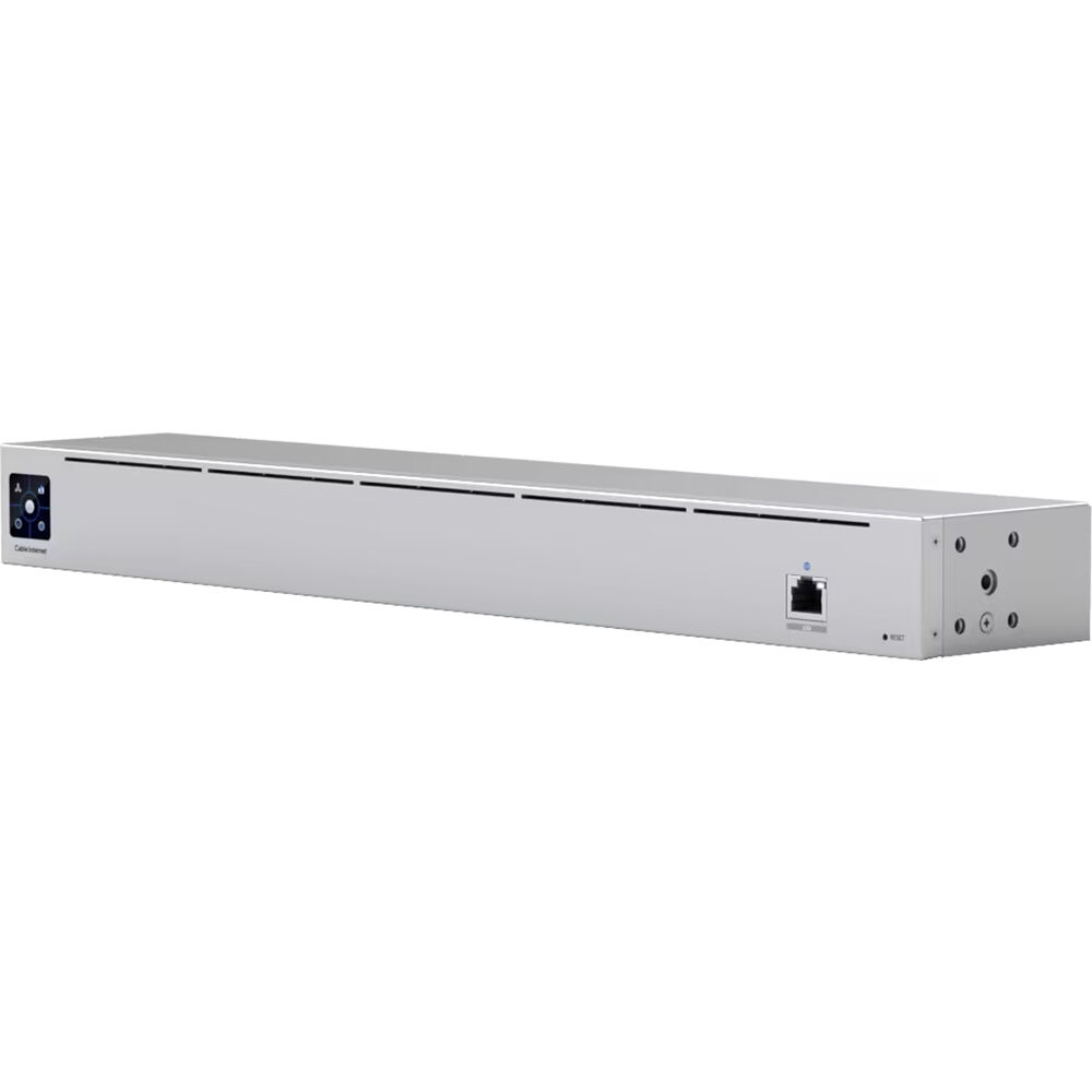 Ubiquiti UniFi Cable Internet Modem Multi-Gigabit High-Speed Connectivity with DOCSIS 3.1 2.5GbE RJ45 port 1U rack mount design and Bluetooth v4.1
