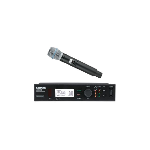 Shure ULXD24/B87A Handheld Wireless Microphone System - H50: 534 - 598 MHz