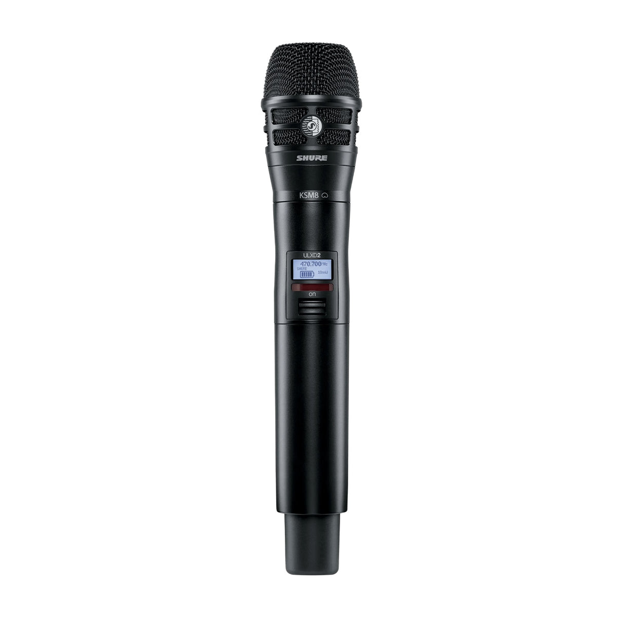 Shure ULXD2/K8 Digital Wireless Handheld Microphone Transmitter with KSM8 Capsule - G50: 470 - 534 MHz / Black