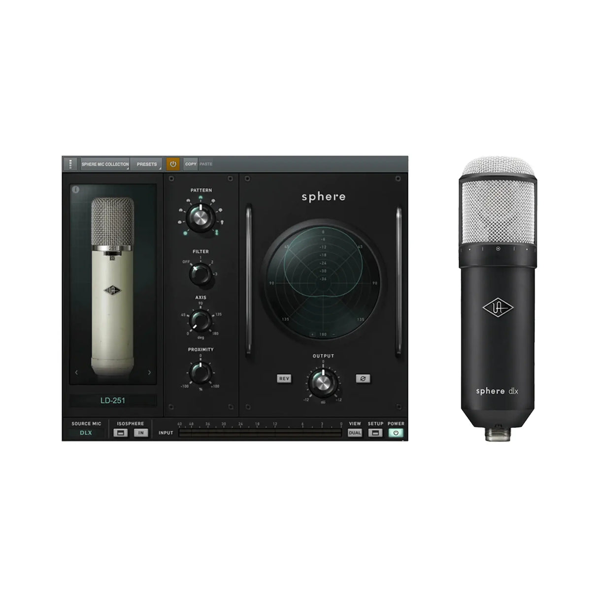 Universal Audio Sphere DLX Modeling Microphone