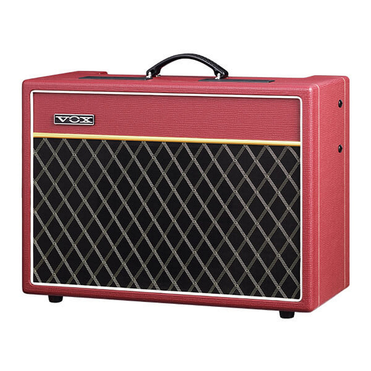 VOX AC15 15W 1 x 12-Inch Guitar Amp with Top Boost circuit spring reverb tremolo and Celestion speaker option - Vintage Red