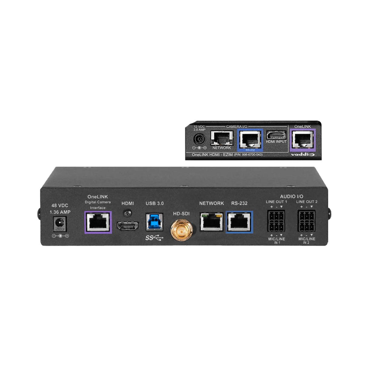 Vaddio Cisco Codec Kit for OneLINK HDMI to Cisco Cameras