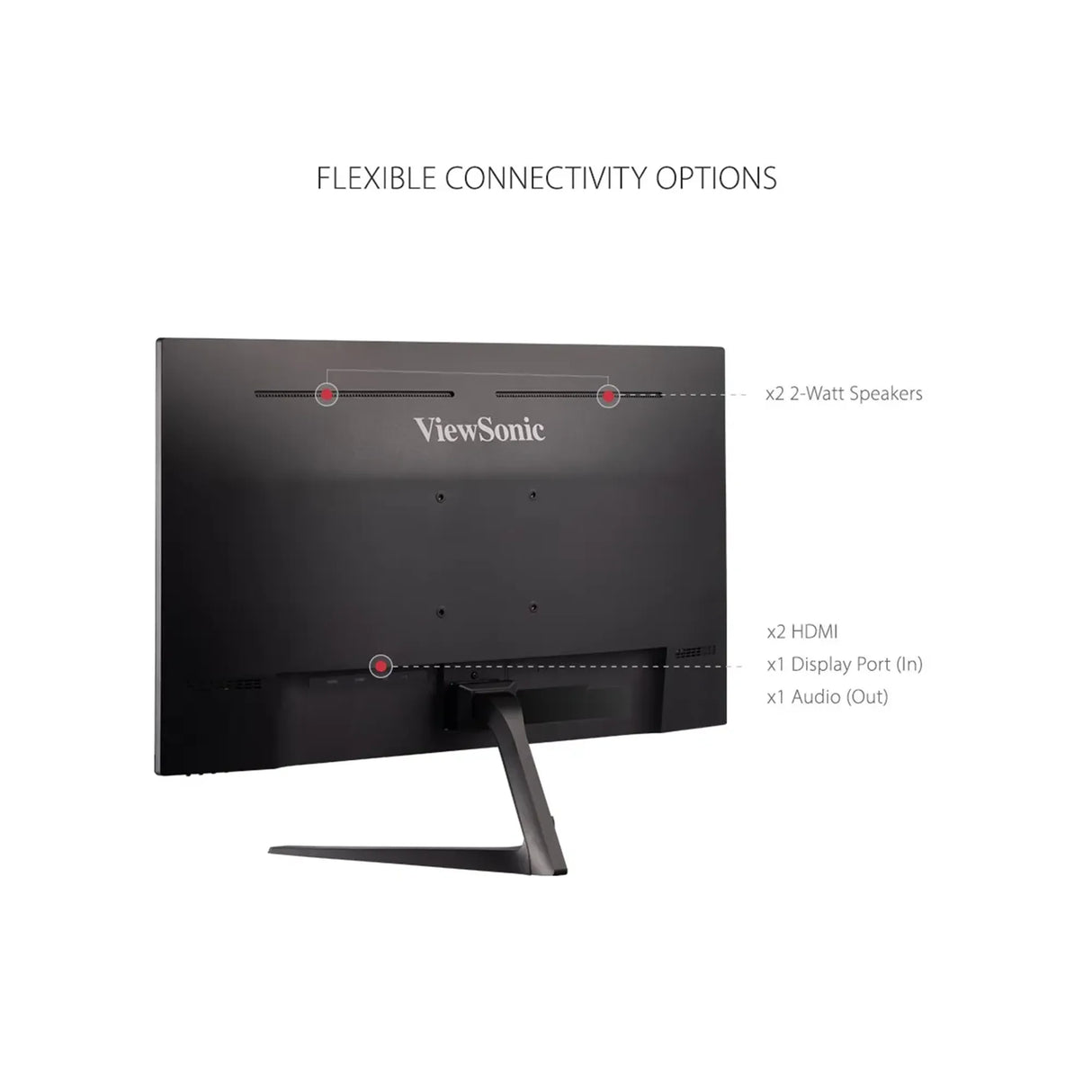 ViewSonic VX2718-P-MHD 27-Inch 1080p 1ms 165Hz Gaming Monitor w/FreeSync Premium