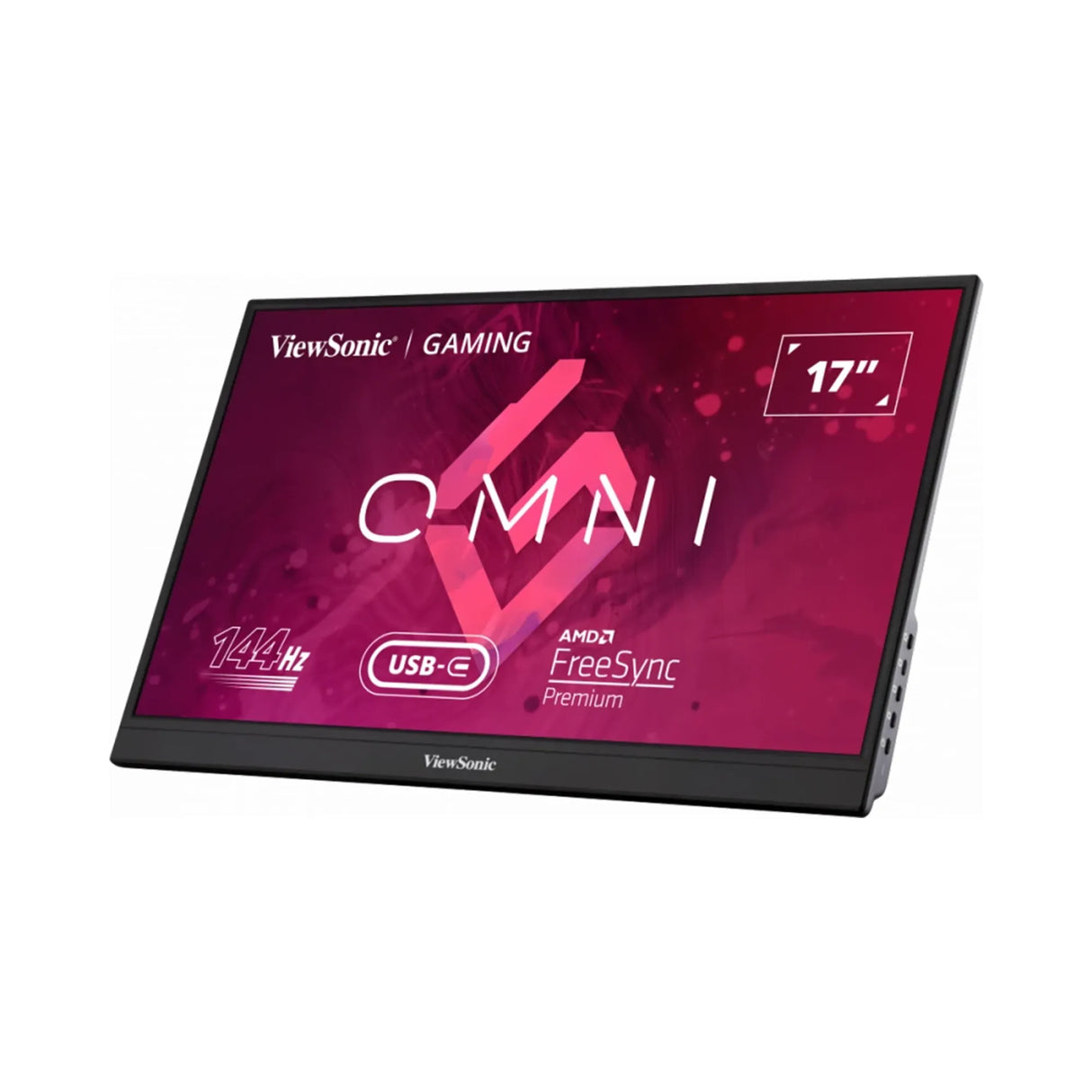 ViewSonic VX1755 17.2-Inch Portable 1080p 144Hz IPS Gaming Monitor with 60W USB-C