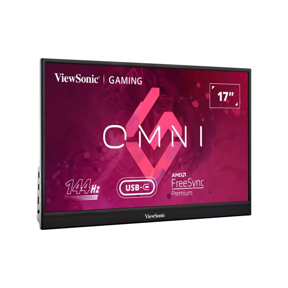 ViewSonic VX1755 17.2-Inch Portable 1080p 144Hz IPS Gaming Monitor with 60W USB-C