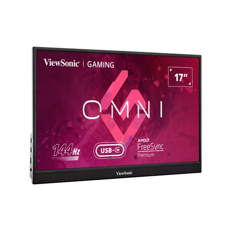 ViewSonic VX1755 17.2-Inch Portable 1080p 144Hz IPS Gaming Monitor with 60W USB-C