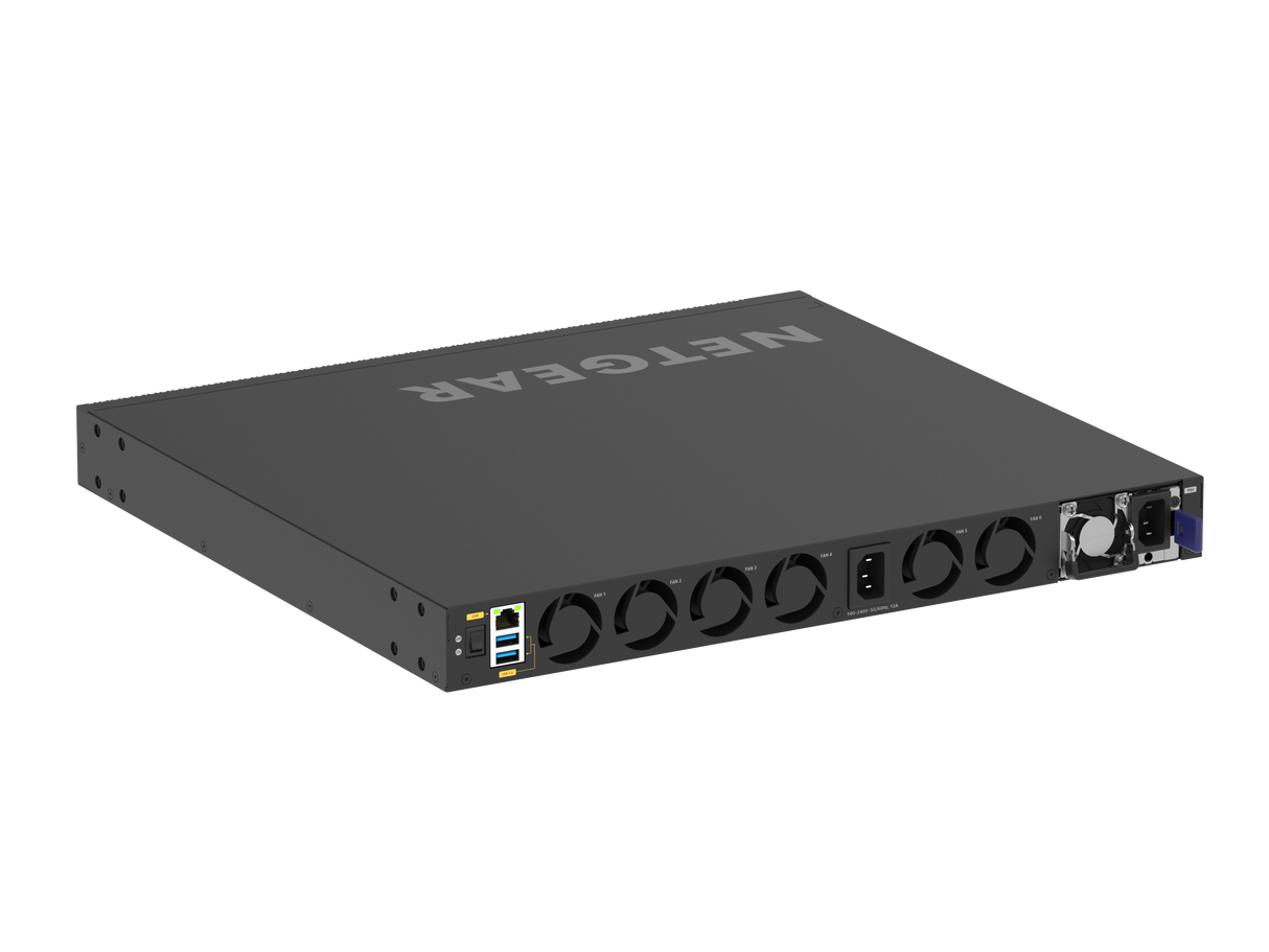 NETGEAR M4350-40X4C (XSM4344FC) 40x10G/Multi-Gig PoE++ (196W base, up to 1,676W) and 4xQSFP28 100G Fully Managed Switch