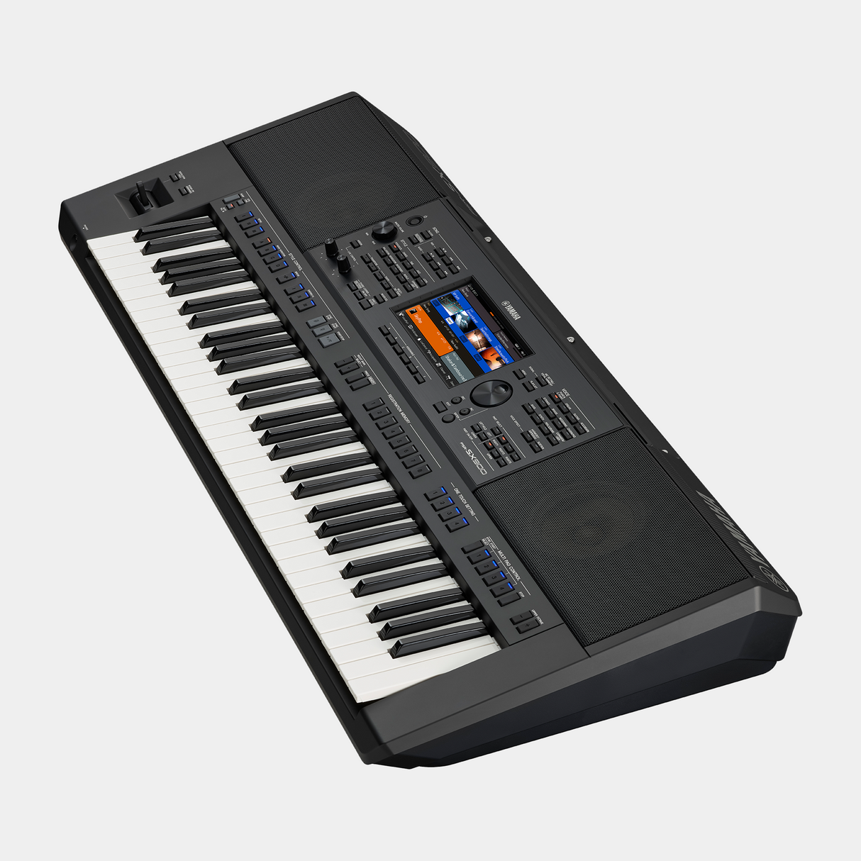 Yamaha PSR-SX900 61-Keys Arranger Keyboard Workstation with 7 inch color touch screen voices styles and audio recording