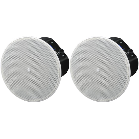 Yamaha VXC6W Two Way 6.5 Inch Woofer Pair White commercial ceiling speaker system