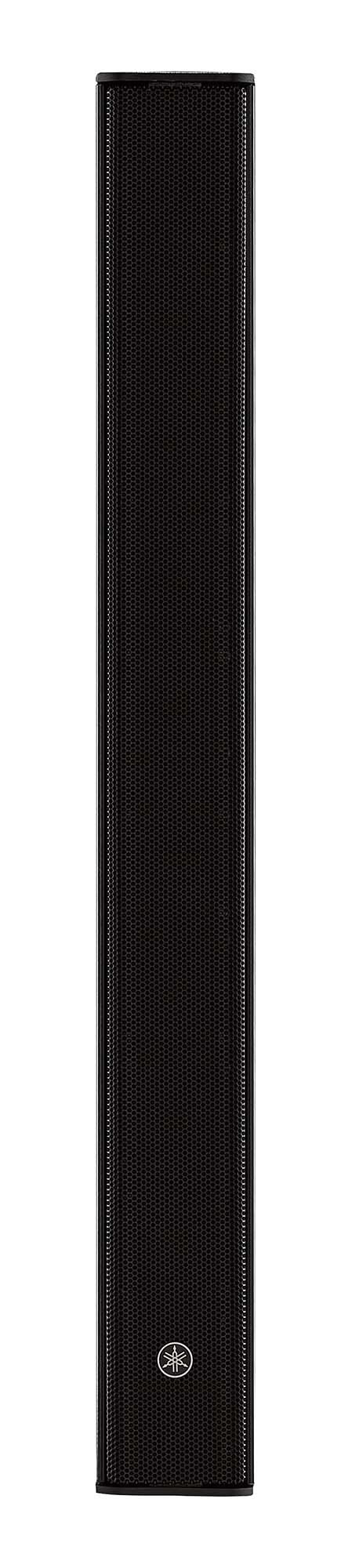 Yamaha VXL1B-8 black slim line array speaker with eight 1.5-inch drivers 170 x 40 dispersion wall bracket and IP35 rating