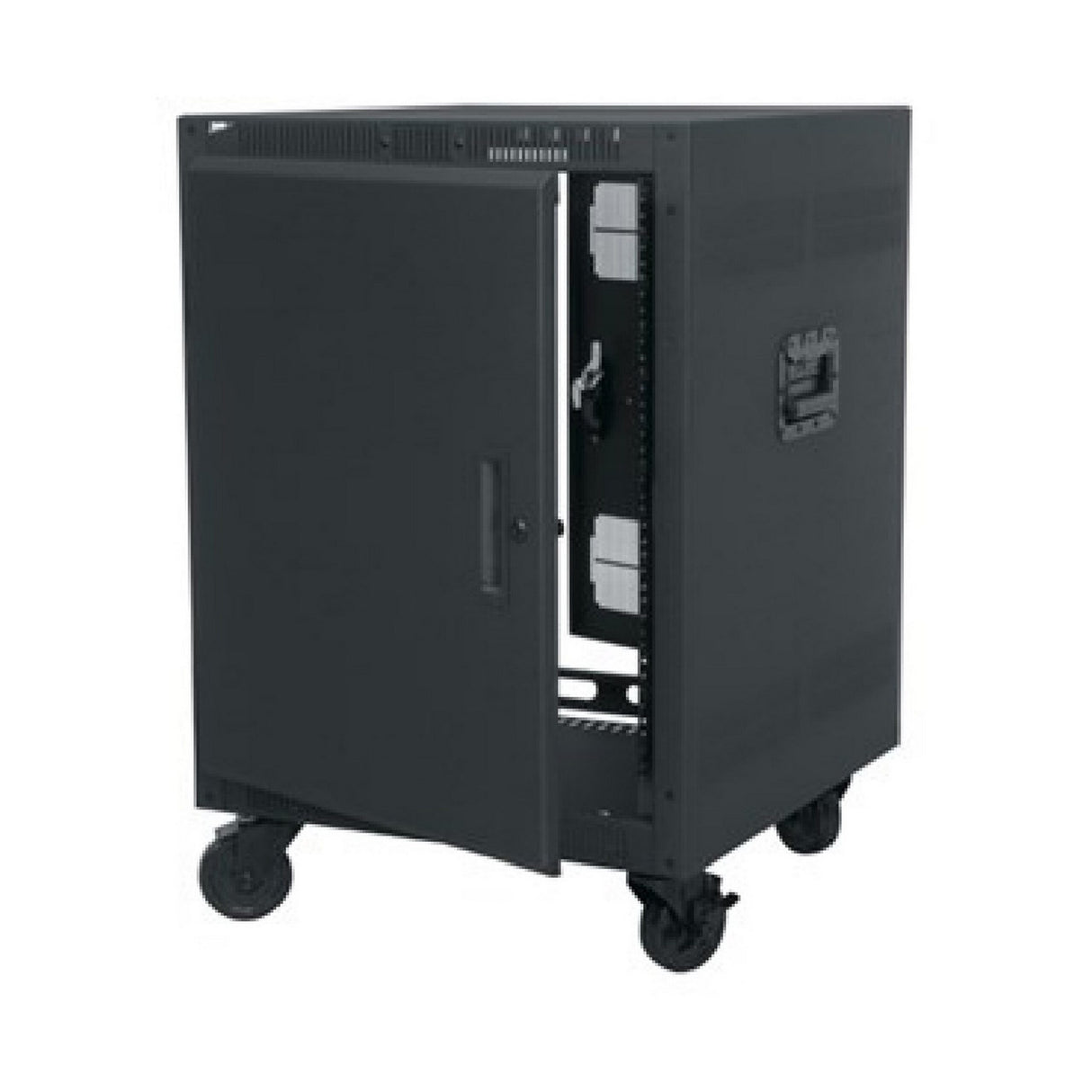Middle Atlantic PTRK-14 14 Space Rolling Rack with Doors