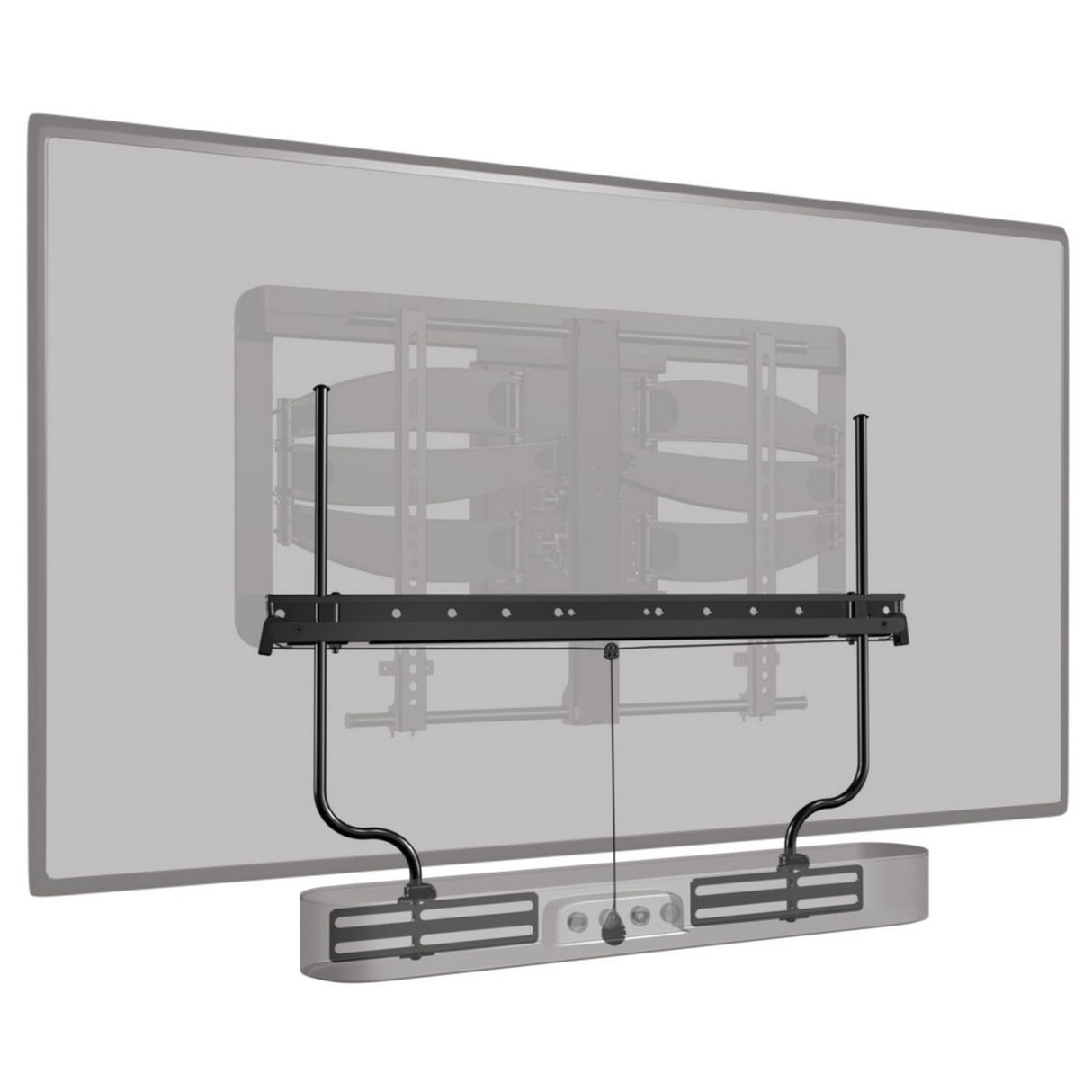 Sanus SASB1-B1 Soundbar Mount 20 Pound Capacity