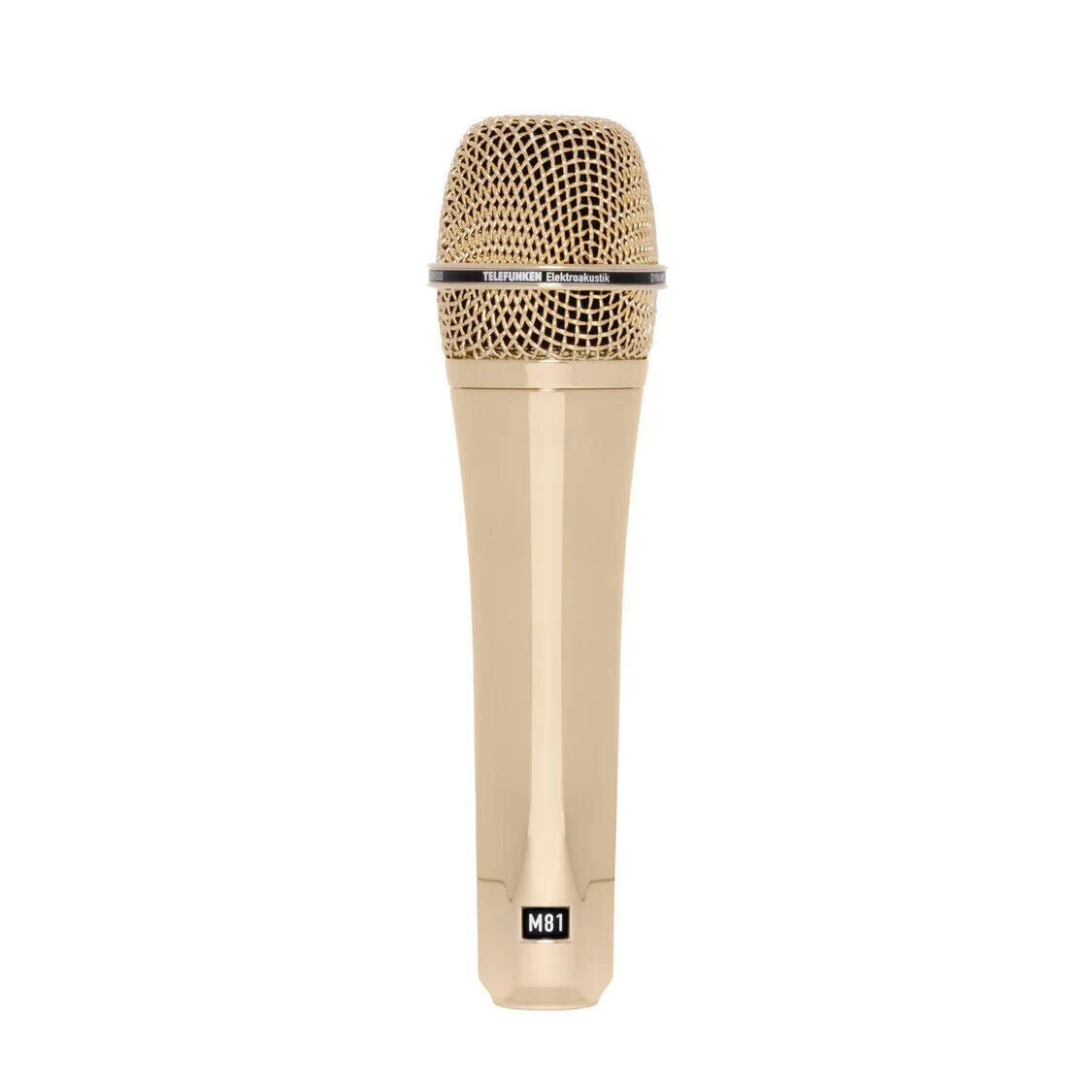 Telefunken M81 Dynamic Handheld Microphone, Gold