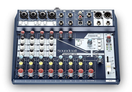 Soundcraft Notepad-12FX Small-format Analog Mixing Console