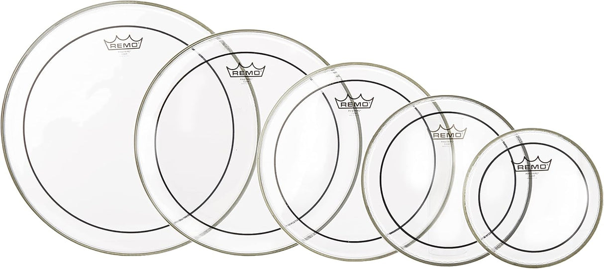 Remo Pro Pack Pinstripe Tom Pack 8/10/12/14/16-Inch