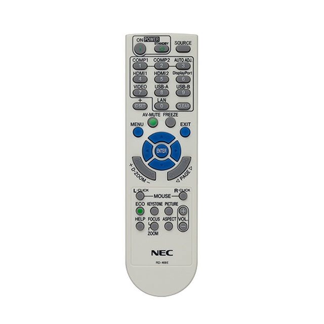 NEC RMT-PJ36 Projector Replacement Remote for NP-M282X M402X