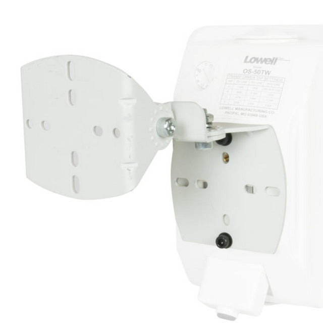Lowell OS-BRKT-W Omni-Directional Bracket for OS-100/OS-50 Series White