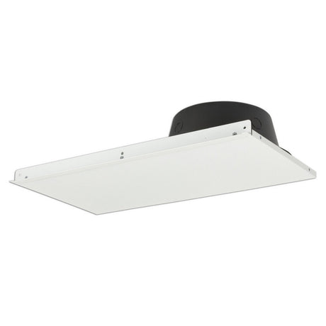 Lowell LT-810-72-BB 8 Inch Dual Cone Speaker 1 x 2 Tile System 15W 70/25V XFMR 0.147 cu ft Backbox Single Unit