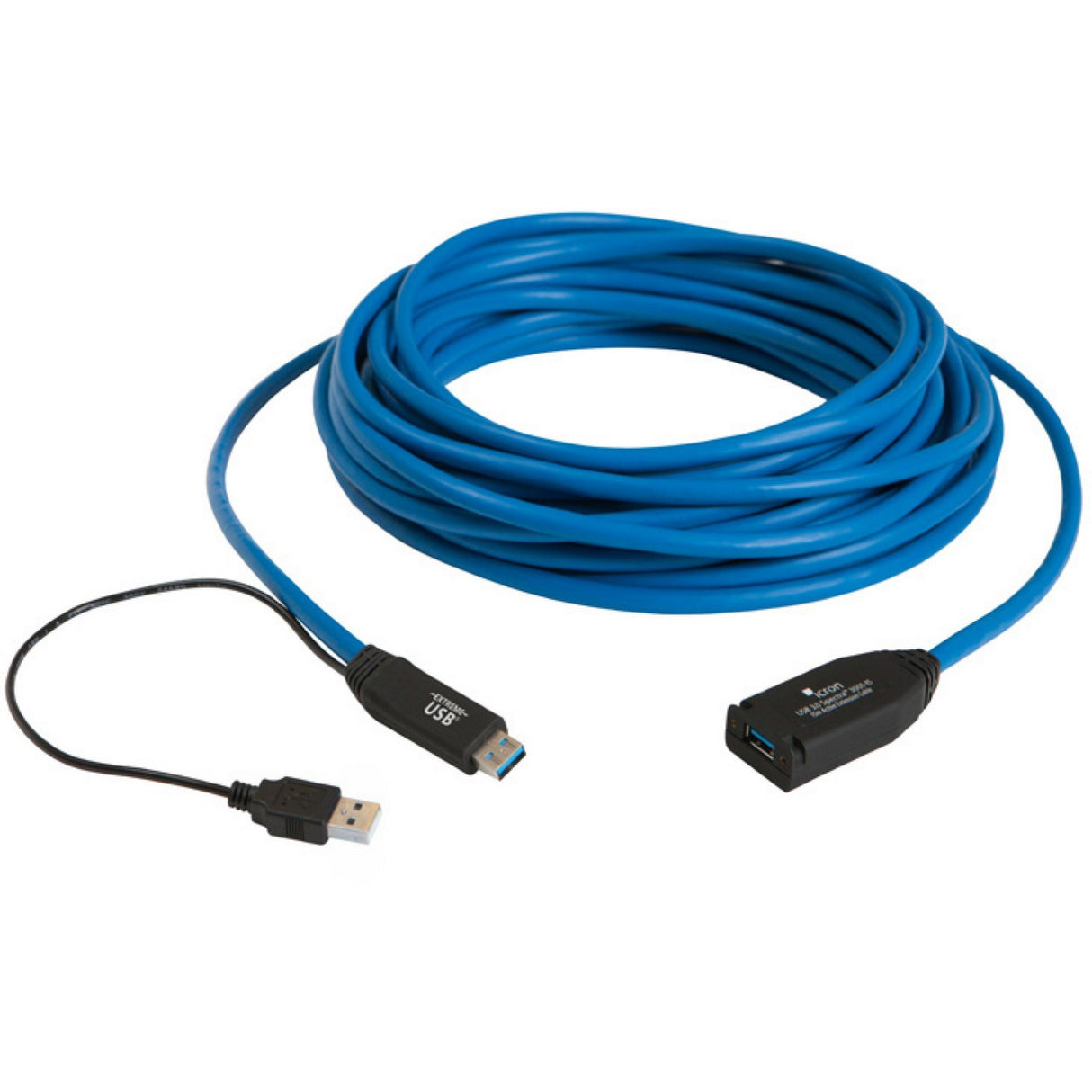 Icron 3001-15 USB 3.0 1-Port Active Copper Extension Cable 15-Meter