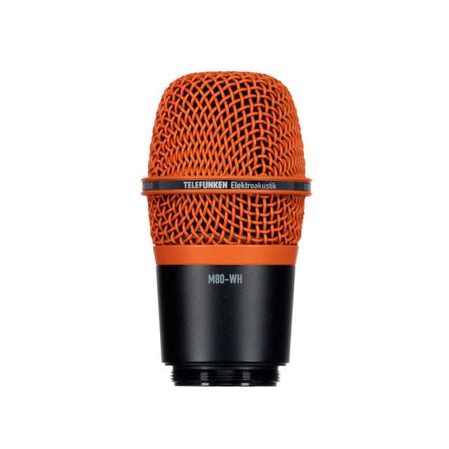 Telefunken M80-WH Supercardioid Wireless Dynamic Microphone Capsule Orange