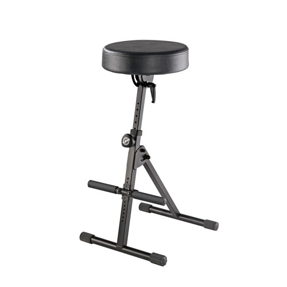 K&M 14061 Pneumatic Stool Black Imitation Leather