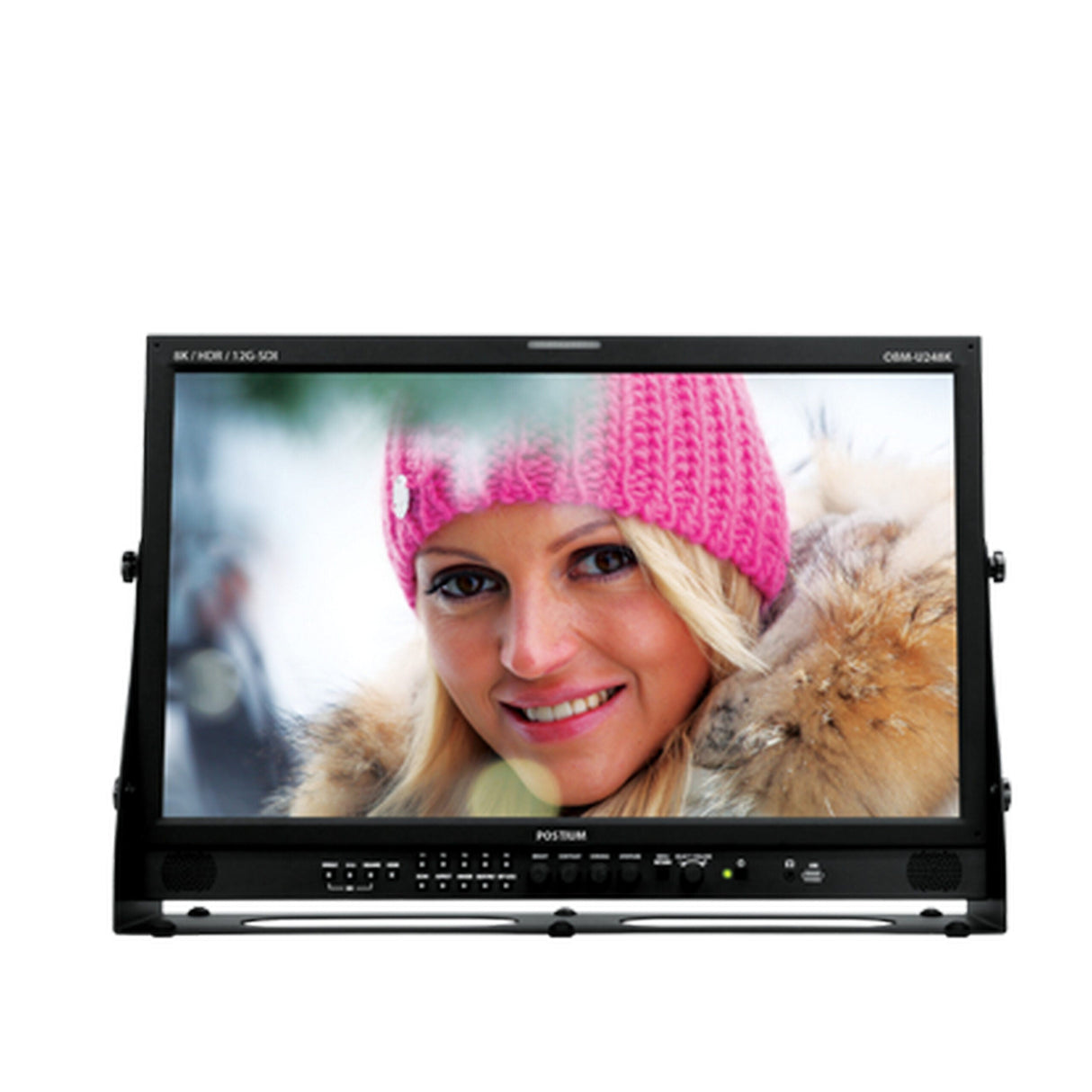 Postium OBM-U248K 24-Inch HDR 8K 12G-SDI/3G-SDI Monitor