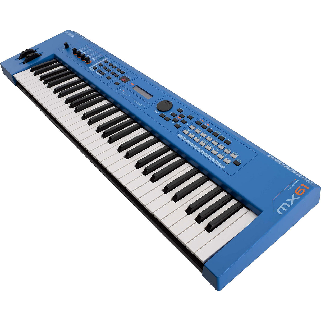 Yamaha MX61 Music Production Synthesizer, Blue