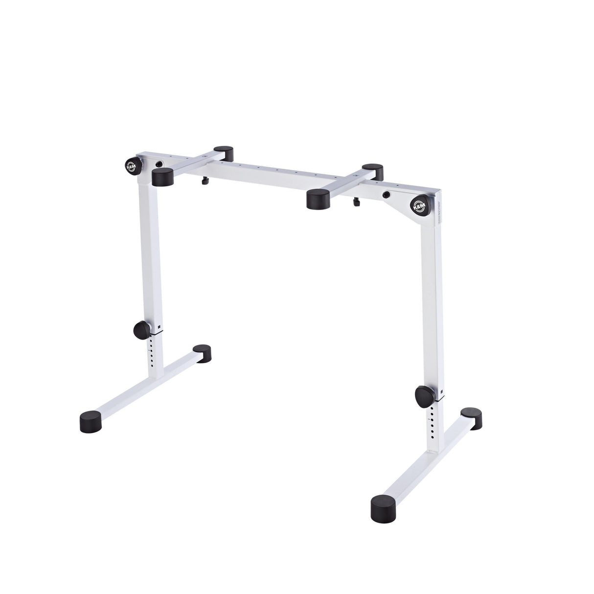 K&M 18820 Omega Pro Table-Style Keyboard Stand Pure White