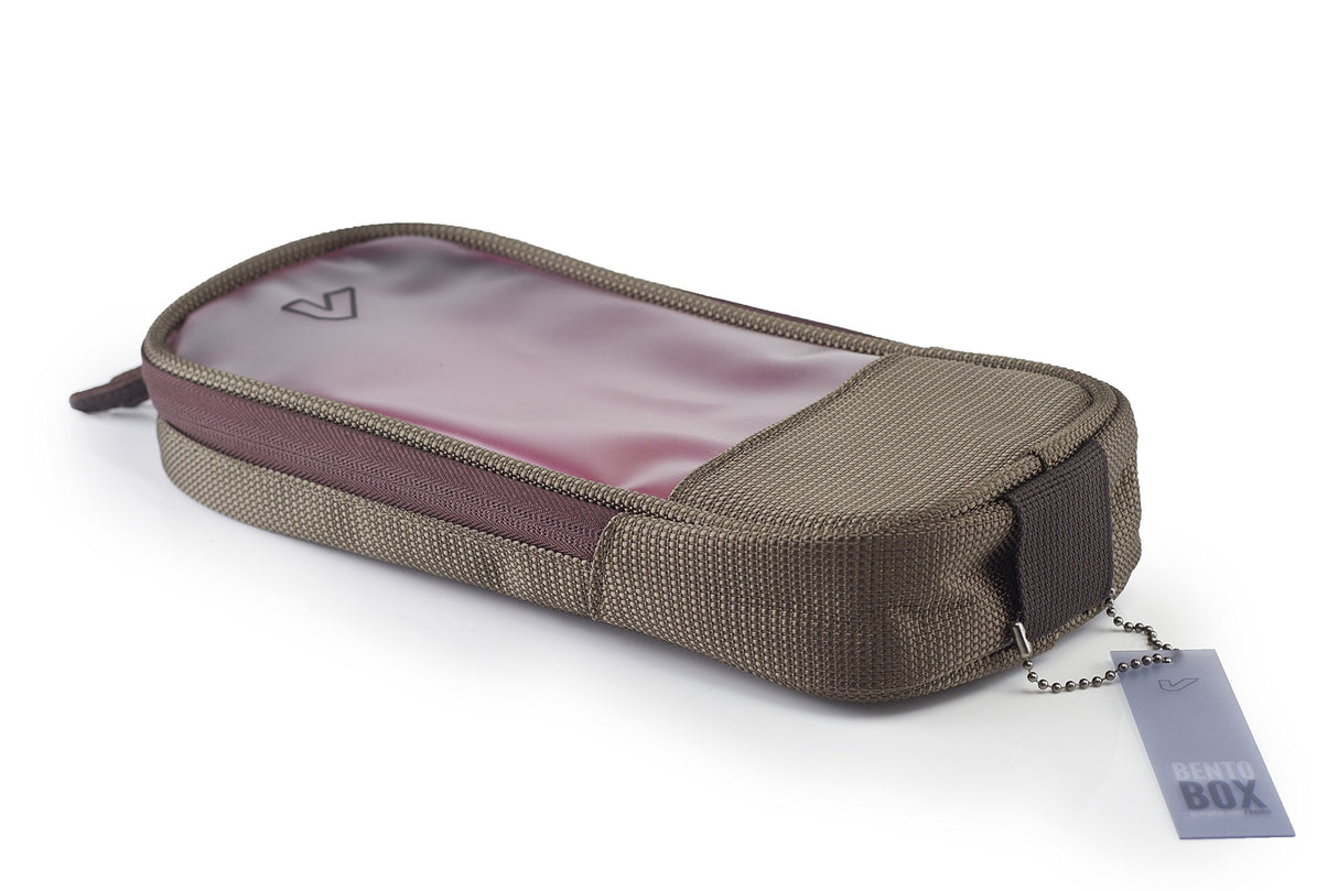 Gruv Gear Elite Bento Box Pewter Crimson Full Slim