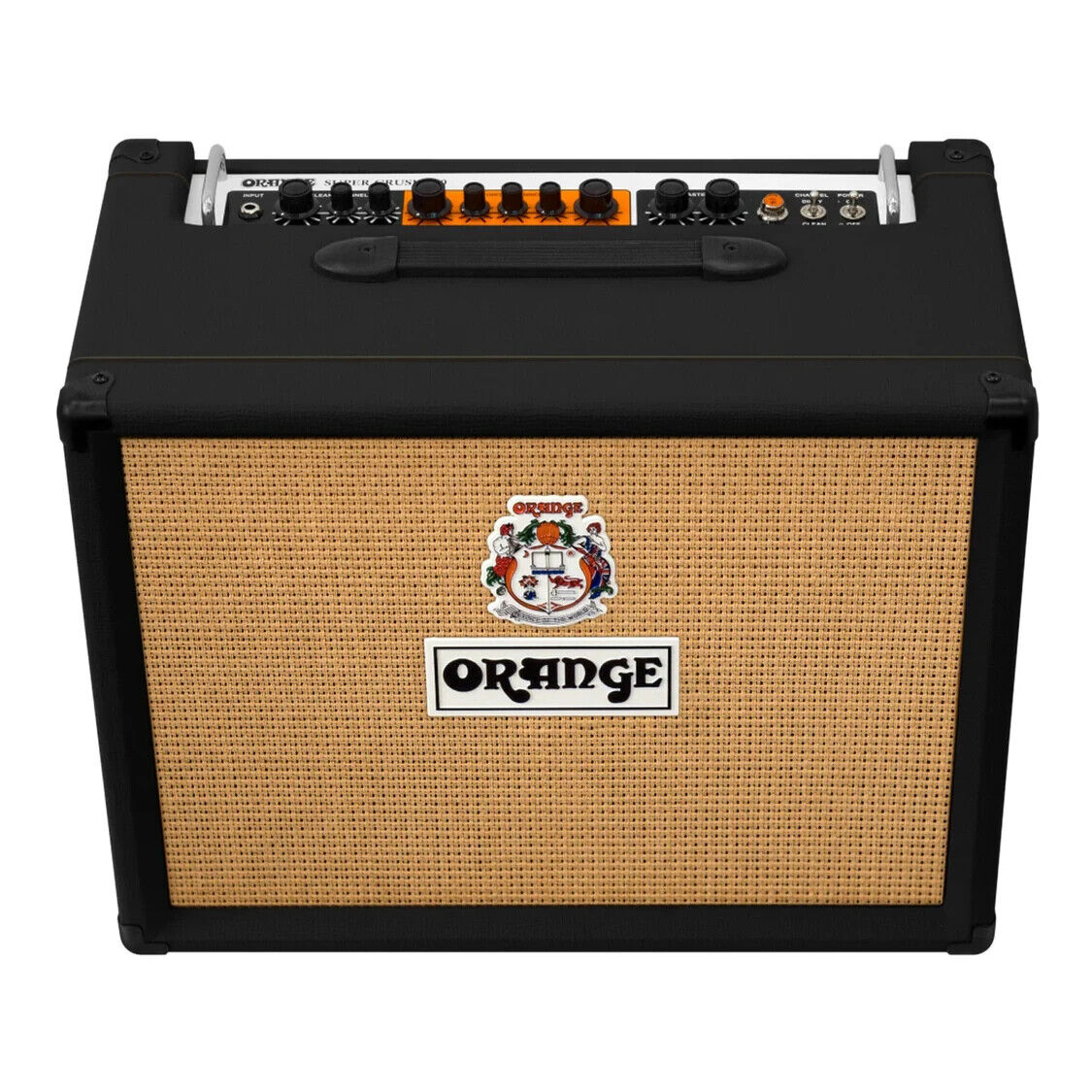 Orange Super Crush 100-Watt Guitar Combo Amplifier Black - amps
