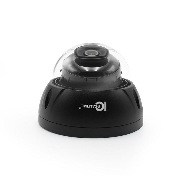 IC Realtime IPMX-D40F-IRB2 4MP IP Indoor/Outdoor Small Size Vandal Dome Camera Black