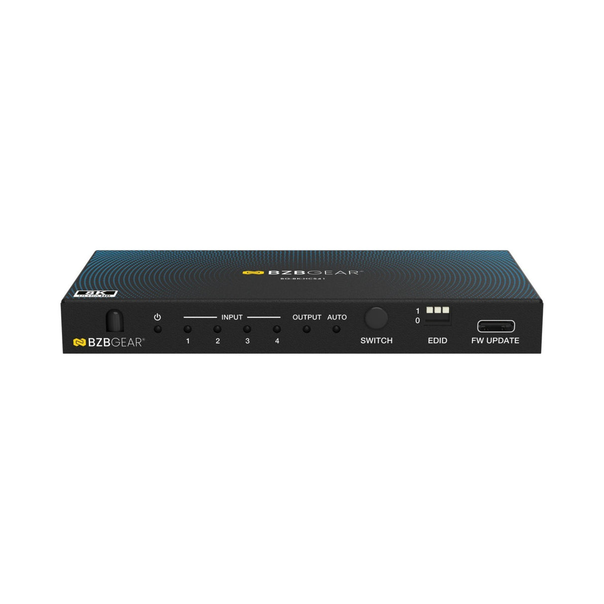 BZBGEAR BG-8K-HCS41 4x1 8K HDMI 2.1 USB-C Switcher