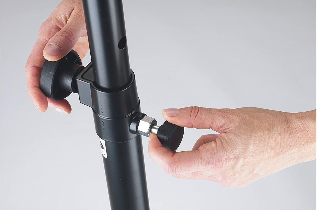 K&M 21337 Distance Rod for Satellite Systems Black