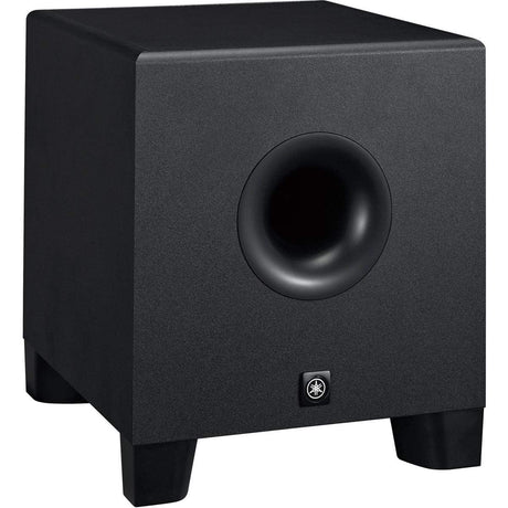 Yamaha HS8S 150W Active Studio Subwoofer with 8’’ Speaker XLR Inputs Outputs Balanced TRS Inputs Low Cut Phase Level