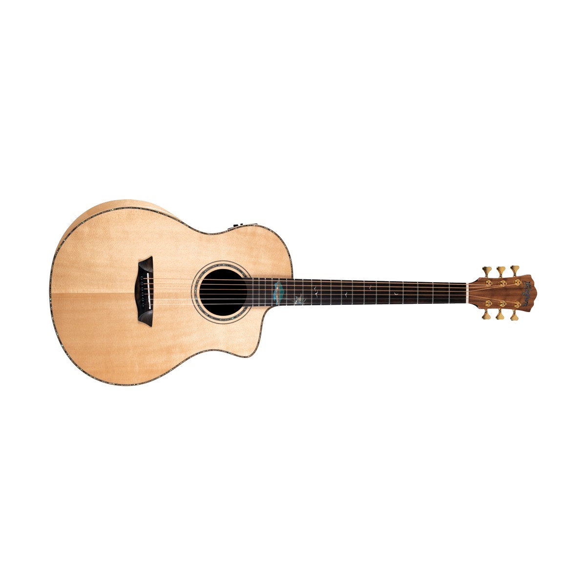 Washburn Allure SC56S Bella Tono Studio Cutaway Acoustic Electric Guitar Gloss Natural - guitar