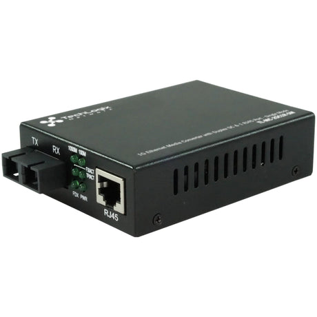 TechLogix Networx TL-MC-2SC1R-SM 1G Ethernet Media Converter with Duplex SC and 1 RJ45 Port Single Mode