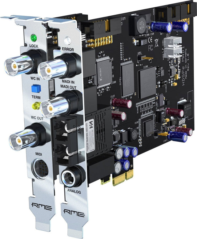 RME HDSPe MADI 2 x 64-channel PCI Express Card