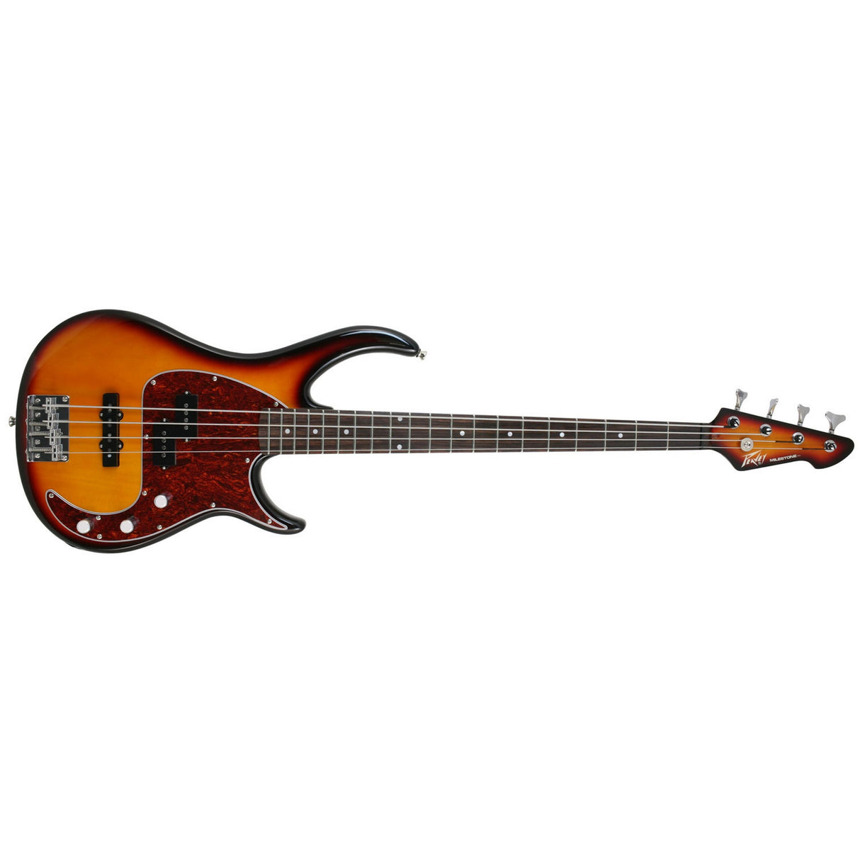 Peavey Milestone 4 Vintage Burst 4 String Bass Guitar - guitar