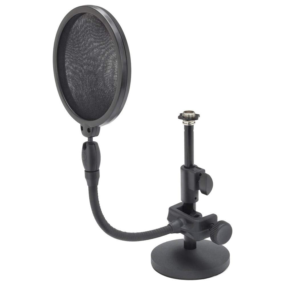 Samson MDPS05 Desktop Microphone Stand/Metal Pop Filter Bundle