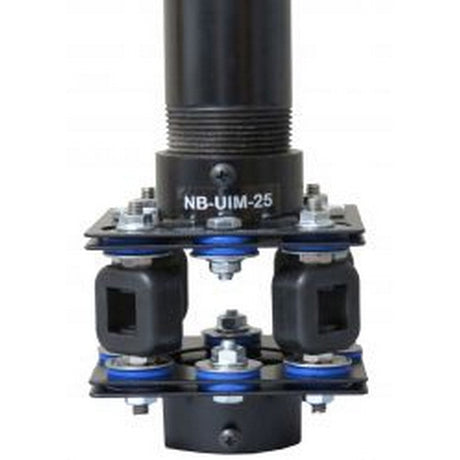 Nigel B Design NB-UIM-25 Anti-Vibration Isolation Adapter for Pole Mounted Projectors 21-32 lbs Black