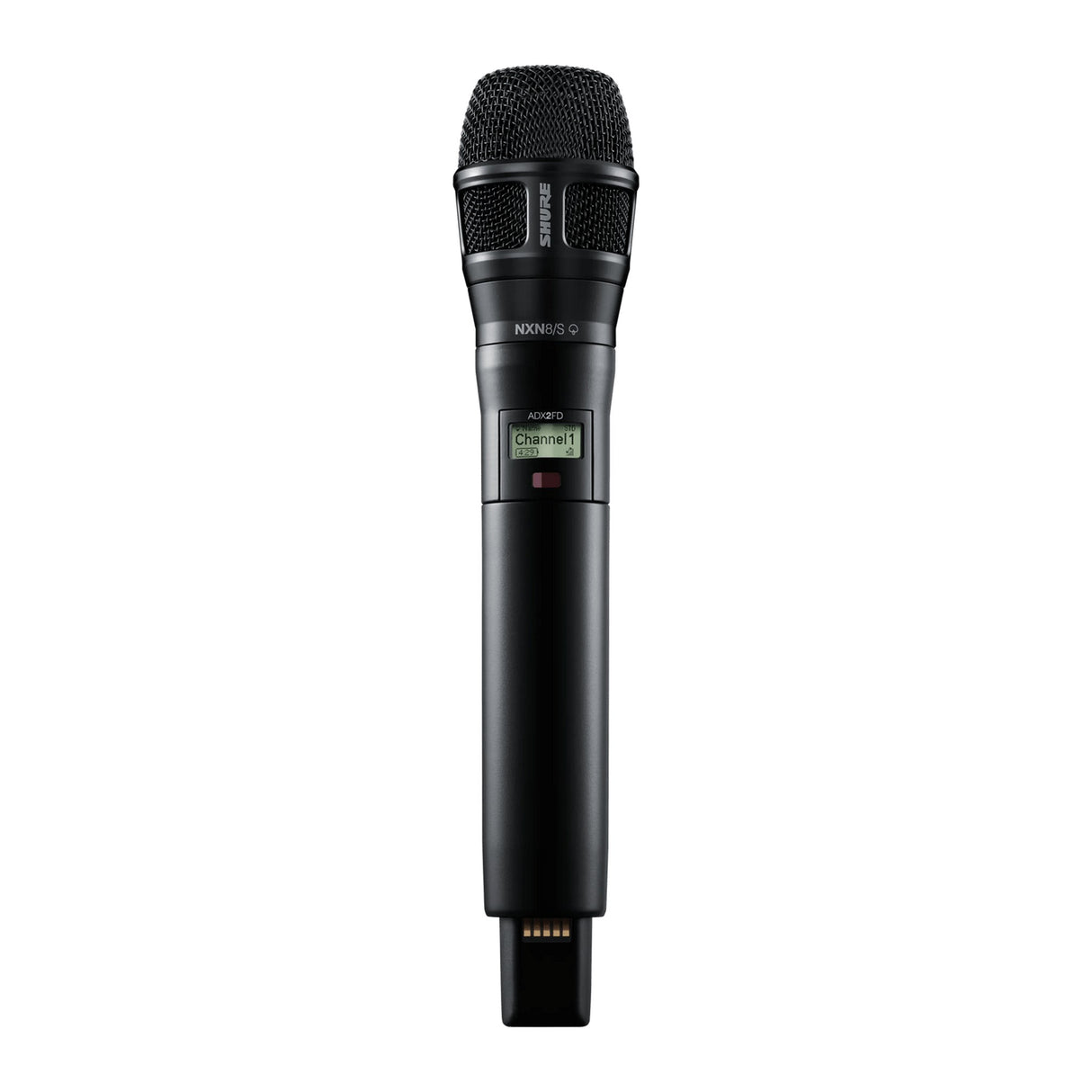 Shure ADX2FD/N8S Supercardioid Handheld Wireless Microphone Transmitter G57: 470-616 MHz - Black