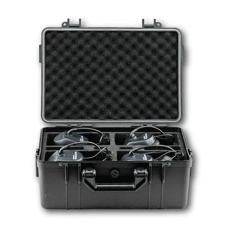 Pro Intercom WCASE4 Transport Case for up to 4 for Wireless Intercom Headsets