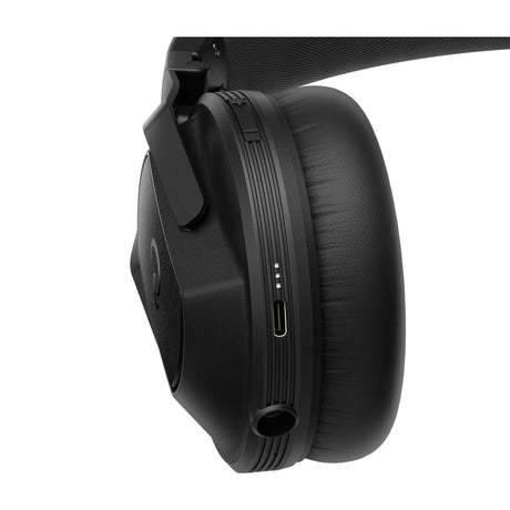 AlphaTheta HDJ-F10-TX Over Ear Wireless DJ Headphones with Transmitter Black