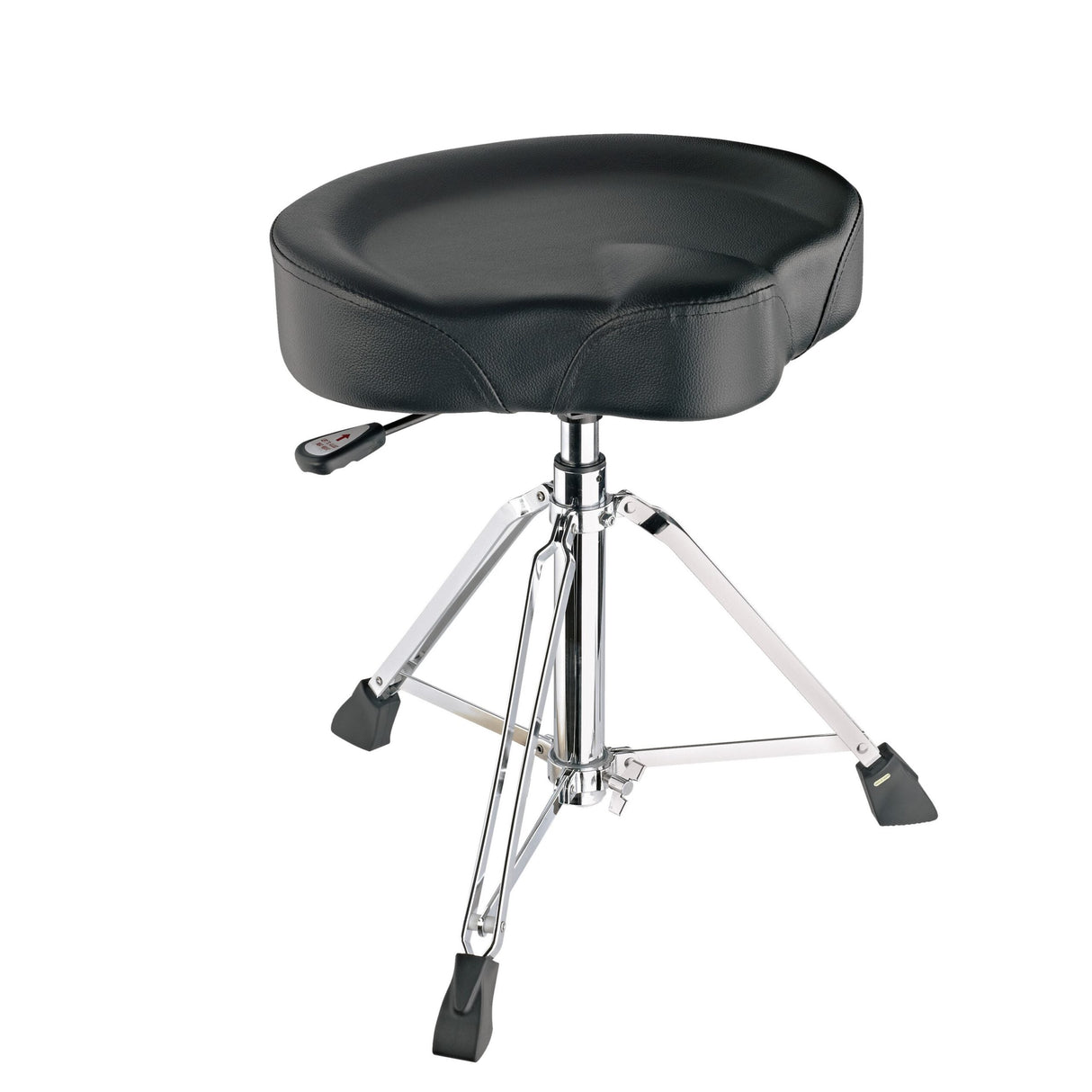 K&M 14035 Drummers Throne Chair with Pneumatic Spring Black